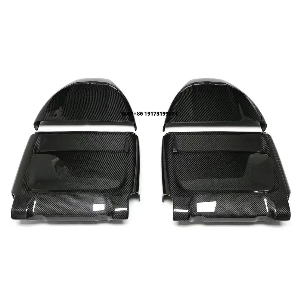 

High Quality Car Adhesive Style Seat Cover Dry Carbon Seat for B-MW X5M X6M F95 F96 Seat Backrest