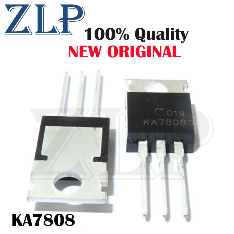 

10pcs/lot KA7808 1.5A 8V three terminal regulator TO-220