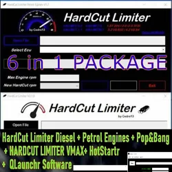 New car accessories HardCut Limiter Diesel + Petrol Engines + Pop&Bang + HARDCUT LIMITER VMAX+ HotStartr + QLaunchr Software 6 I