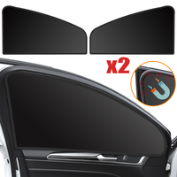 New Car Full Blackout Side Window Sunshades Sun Protection Curtain  Magnetic Mount Universal Auto UV Protection Blackout Film