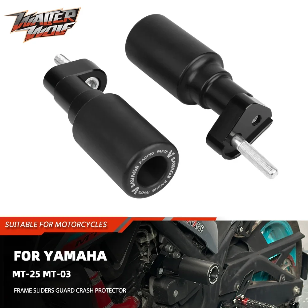 

Motorcycle Frame Sliders Guard Crash Protector For Yamaha MT-25 MT-03 YZFR25 YZFR3 Fairing Engine Crash Protection MT 25 MT 03