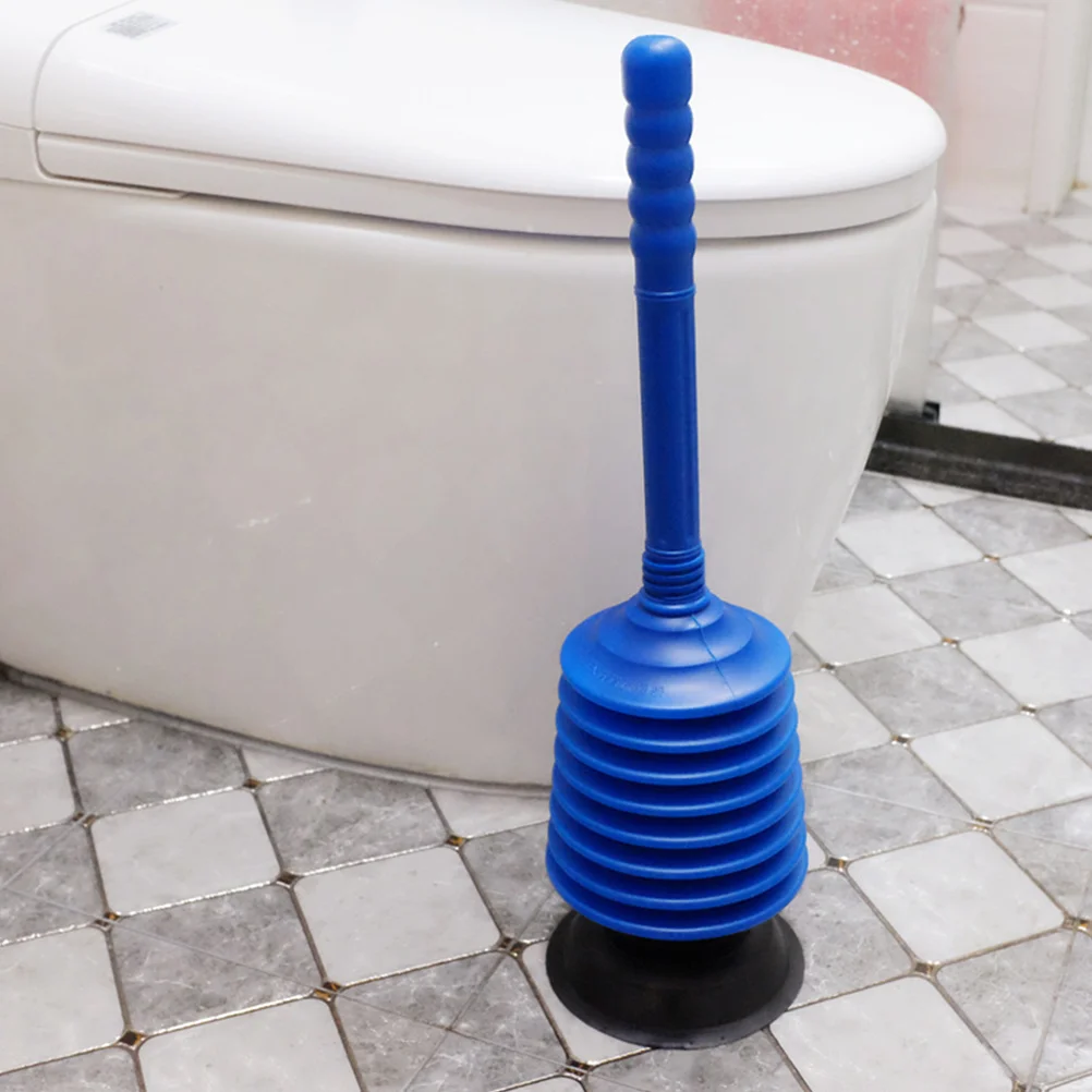 

Unclog Water Trough Bathroom Anti Clogging Tool Heavy Duty Plunger for Toilet High Pressure Accessory Plungers Pp