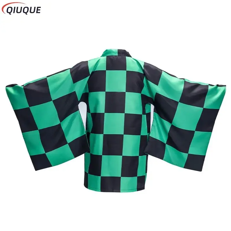 Kamado Tanjirou Agatsuma Zenitsu Tomioka Giyuu Cosplay Costume Haori Uniforms