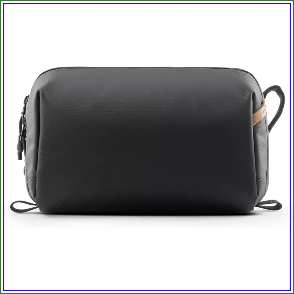 

Hanging Travel Toiletry Bag, Waterproof Dopp Kit for Men & Women, Compact Shaving Bag Organizer for Toiletries