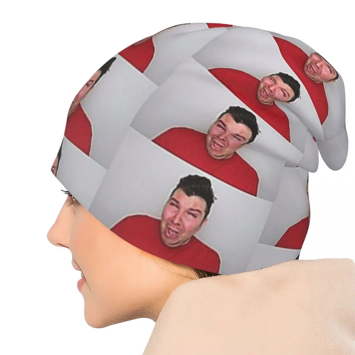 نيكوكادو الأفوكادو البكاء Skullies قبعة حريمي دافئة الخريف الشتاء في الهواء الطلق قبعة محبوك بونيه قبعات للرجال النساء الكبار