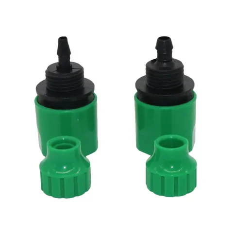 

Quick Connectors 1/4 Inch, 3/8 Inch Hose Agriculture Garden Water Quick Coupling Irrigation Pipe Fittings 2 Pcs