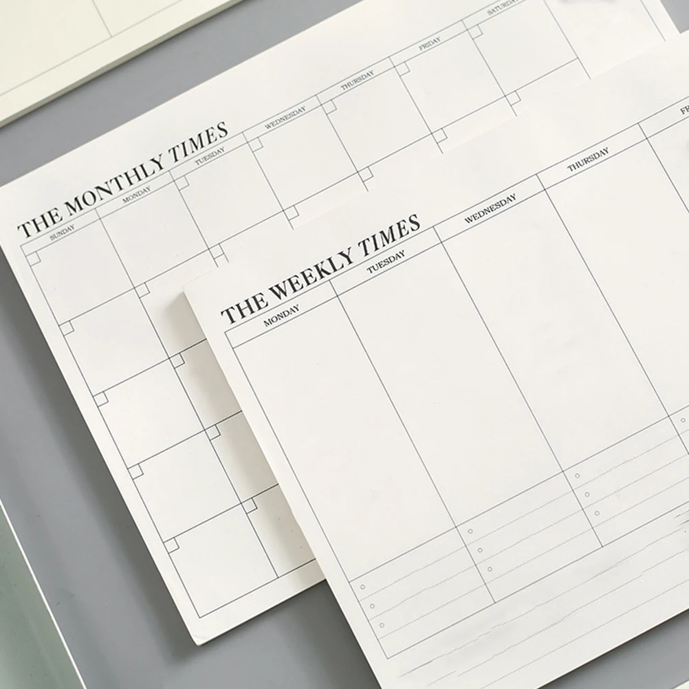 

Daily Notepad Planner Memo Pads Task Schedule Tearable Sheets Study Bedroom Office Use Odorless Paper Smooth Surface Practical