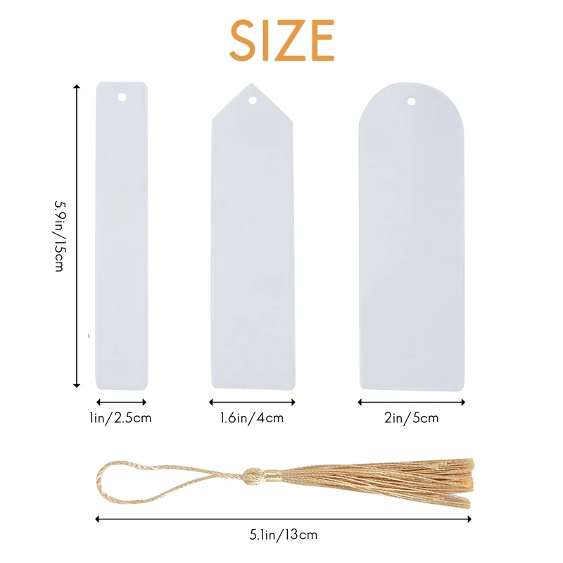فارغة شفافة شرابة المرجعية مجموعة ، لتقوم بها بنفسك الاكريليك المرجعية ، ديكور حفلة دفتر الملاحظات ، 30 قطعة
