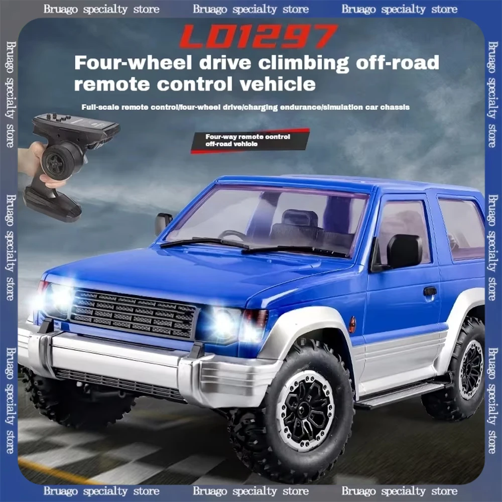 

LD1297 RC Car Remote Controlled Four Wheel Drive Drift Racing Model Toy with Lighting Variable Speed for Boys Gift