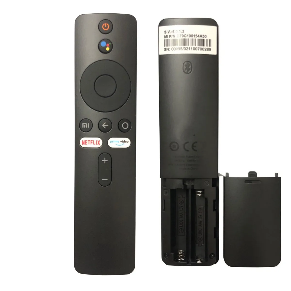 รีโมทควบคุมด้วยเสียงผ่านบลูทูธอัจฉริยะใหม่สำหรับกล่อง Mi 4K Xiaomi สมาร์ททีวี4X แอนดรอยด์ทีวีพร้อมตัวช่วยค้นหา