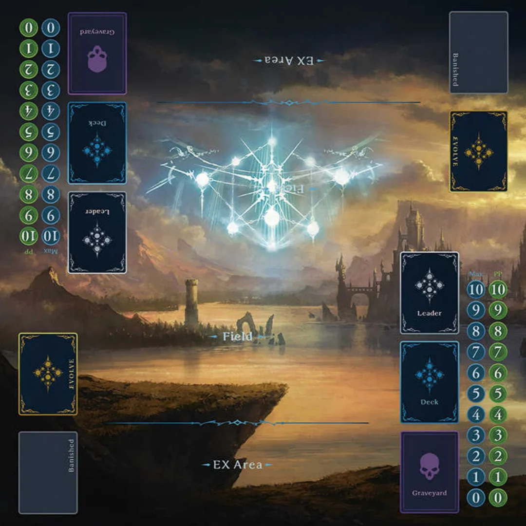 

Серия Shadowverse 600x600 мм, сетка для карт, двойной игровой коврик EVOLVE, дуэль, диск, резиновый фон Battlefield, коврик для настольной игры, игрушки, подарки