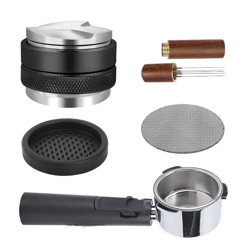 Coffee Machine Brewing Accessories Set Stainless Steel Double Headed Coffee Pot