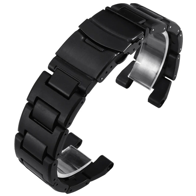 Plastic-steel Srtap Replaces The Heart Of Steel GST-300 400W110 210B S100G Series Silicone Watchband With Concave Interface 26mm