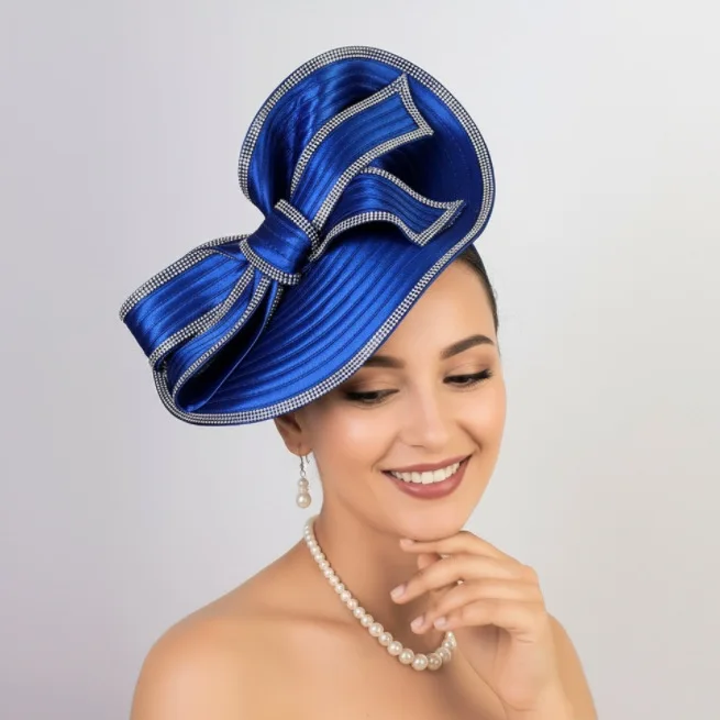 

Винтажная повязка на голову со стразами для вечеринок, универсальное украшение для волос для невесты