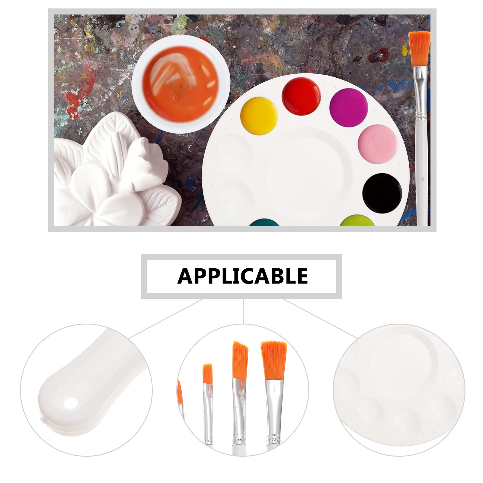 

Watercolor Brushes Paint Painting Tool Oil Tools Supplies Accessories Artists Set