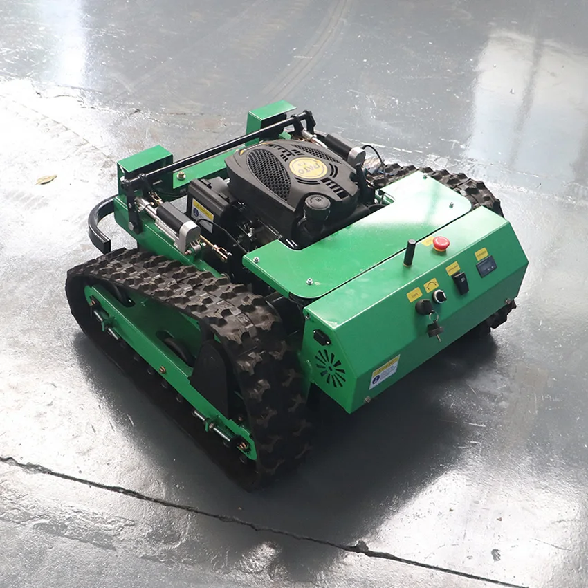 원격 제어 1000mm 잔디 깎는 기계, 풀 절단기, 플레일 모어, 휘발유 크롤러 잔디 깎는 기계 판매