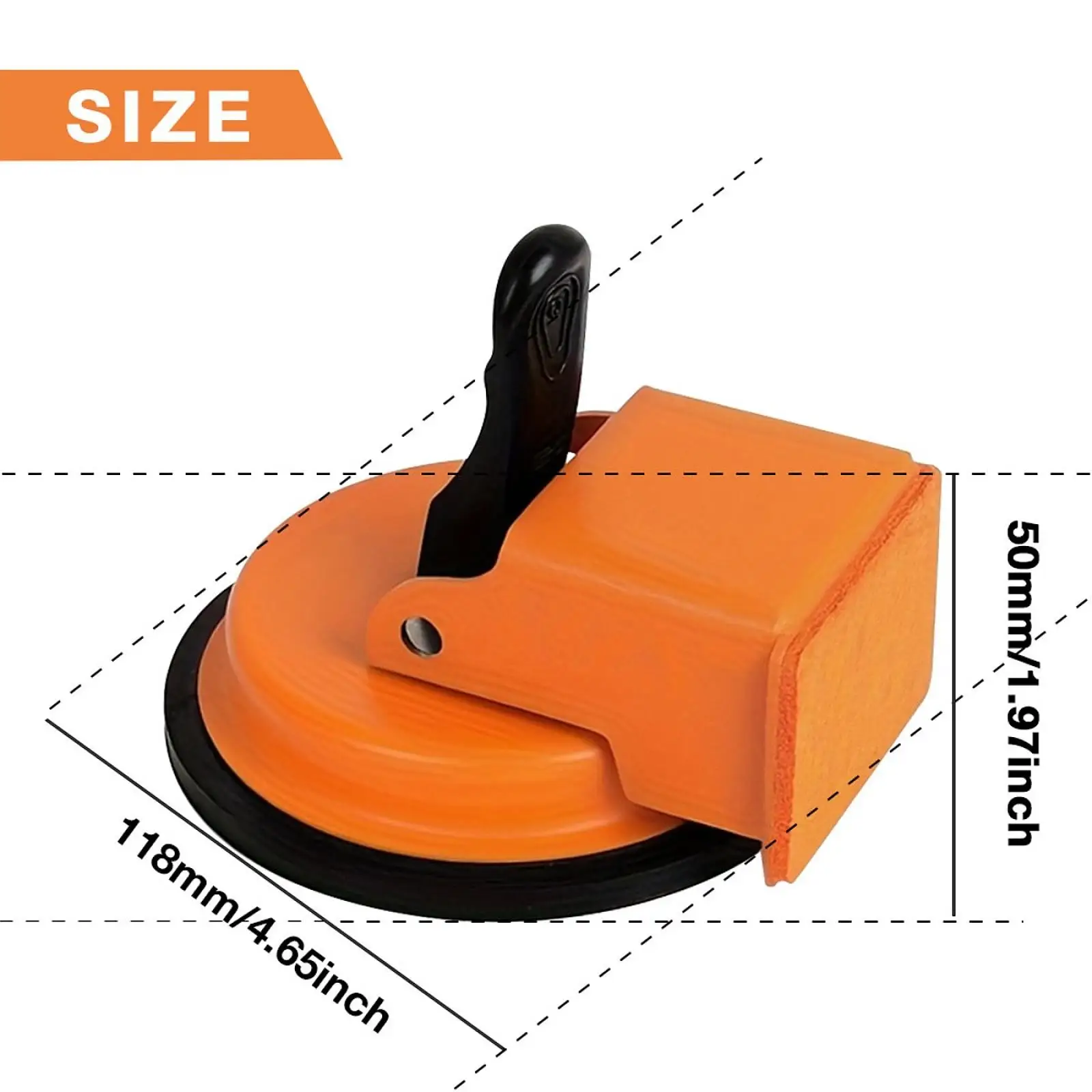 Strong Suction Cup Floor Gap Fixer for Vinyl Plank Flooring Seamless Repair Tool for Household Tile Wood Installation