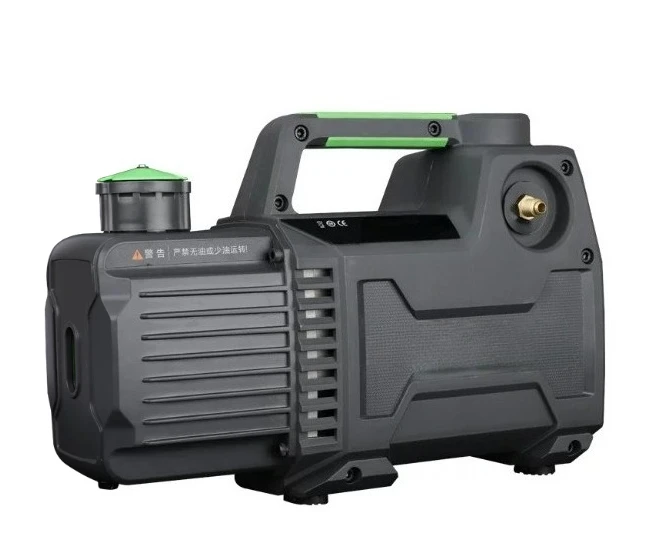 Single Stage Electric Vacuum Pump Portable Rotary Vane for HVAC Air Conditioner Repair Work