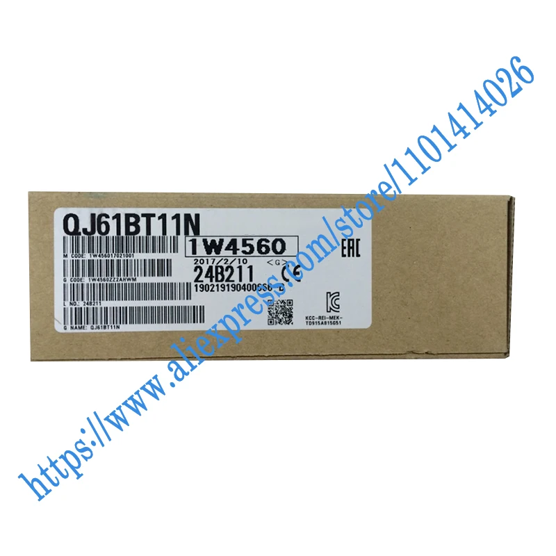 100% العمل الجديد الأصلي PLC تحكم QJ71BR11 QJ71BR15 QJ61BT11N QJ71C24N QJ71C24N-R2 QJ71C24N-R4 QJ71E71 QJ71E71-100