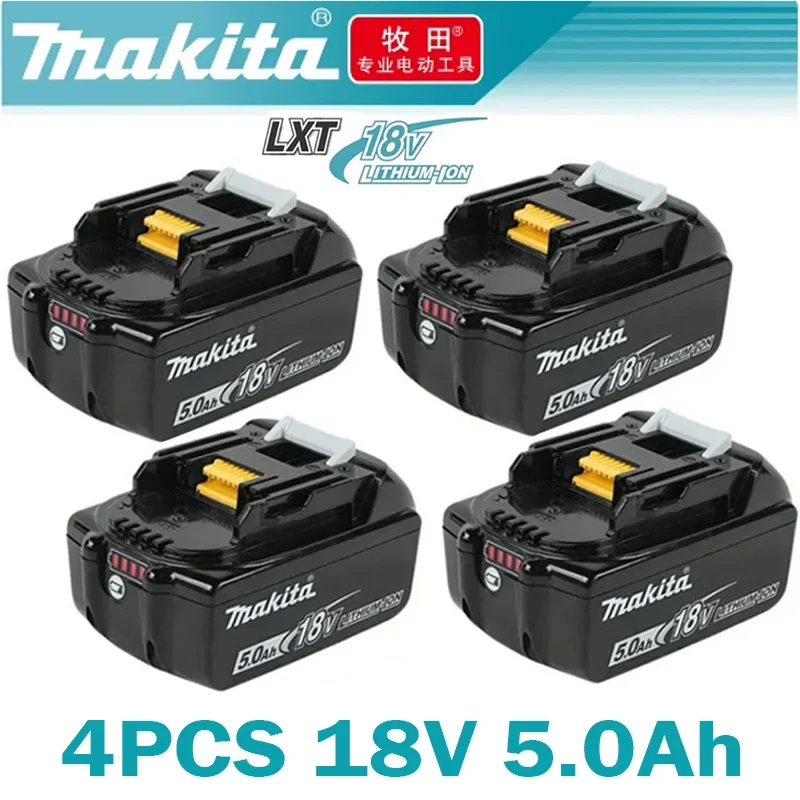 100% Original Makita 6Ah/5Ah/3Ah for Makita 18V Battery BL1830B BL1850B BL1850 BL1840 BL1860 BL1815 Replacement Lithium Batt