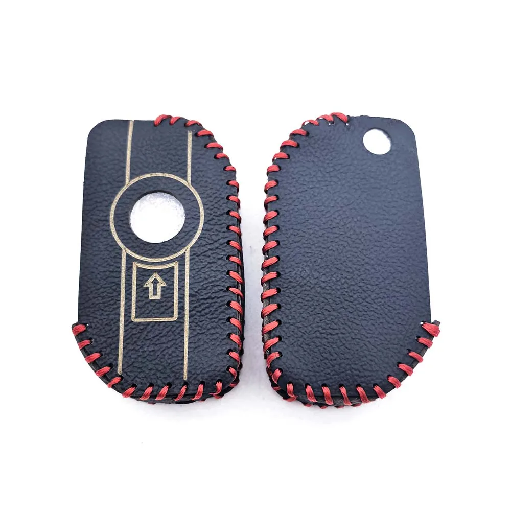 Leather Motorcycle Key Case Cover Shell for BMW R1250GS R1200GS C400gt F750GS F850GS K1600B K1600GT R1200RS R1200RT Accessories