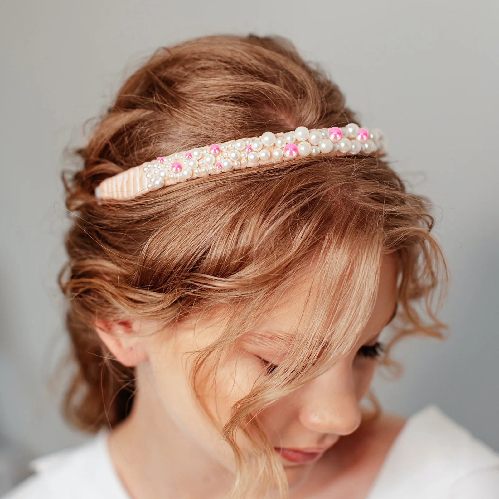 

440Pcs Pearl Vase Fillers Simulated Round Polished No Hole Pearls for DIY Craft Wedding Table Decoration Wedding Vase Filler