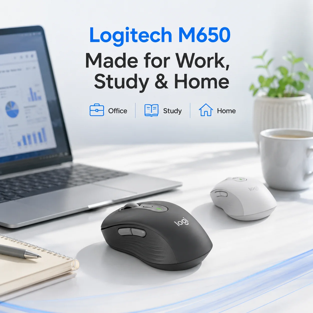 로지텍 M650 시그니처 무선 블루투스 마우스, 무소음 - Logitech Home Cinema 리뷰 및 가격