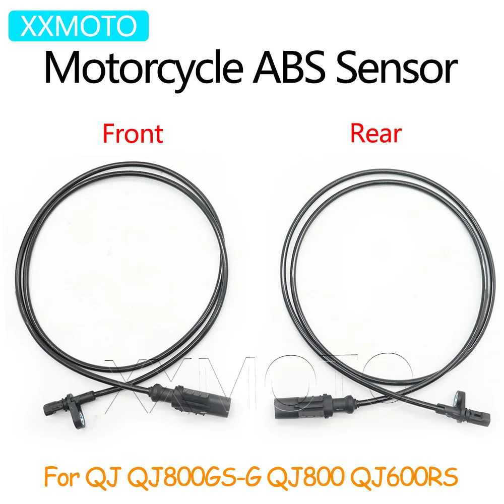 For QJMOTOR QJ800 QJ600RS QJ800GS-G QJ 800 600RS 800GS-G Motorcycle ABS Wheel Speed Sensor Signal Wire Silicone Cord Accessories