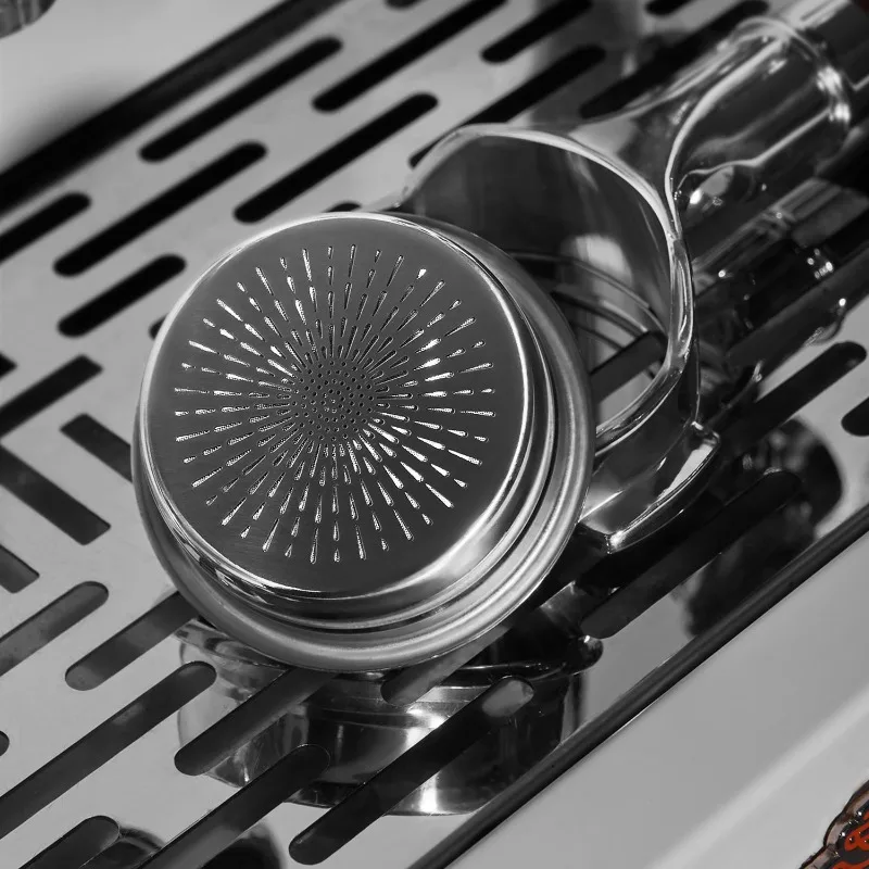 Coffee machine handle powder bowl 58mm double-layer precision extraction powder bowl 18g24g coffee machine accessories