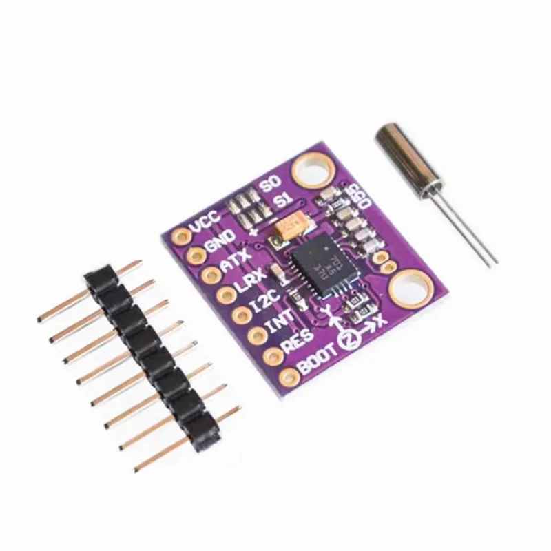 1pcs BNO055  Attitude Sensor Module MCU 9DOF Intelligent 9 Axis UART I2C Interface Acceleration Gyro Magnetic