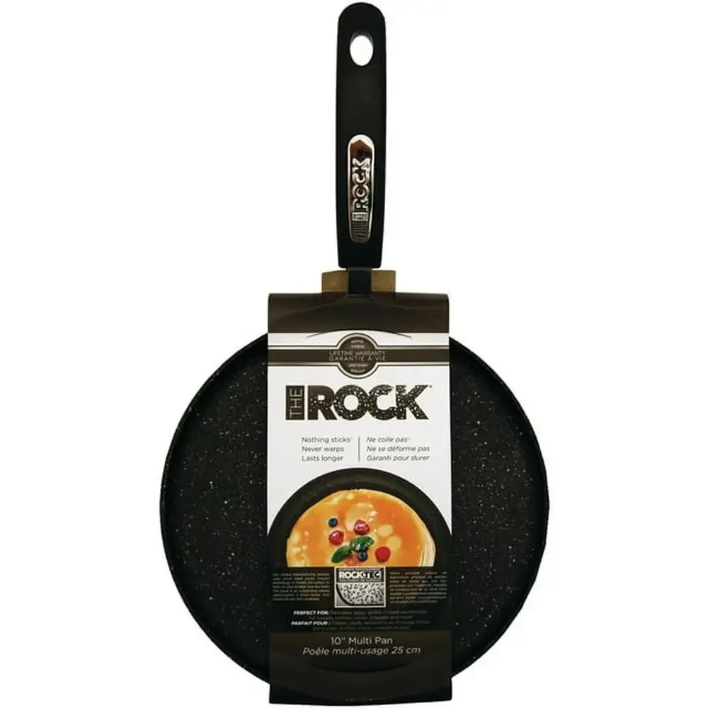 10-Inch Ultradurable Aluminum Multi Pan Rock-Like Finish Heat Distribution Ergonomic Handle Oven & Dishwasher Safe Corrosion