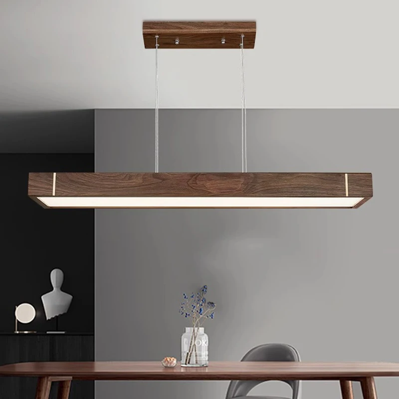 Vintage Wabi-Sabi Wind Led Lamps Minimalist Bedroom Living Room Pendant Light Dining Room Bar Ceiling Chandelier Home Decoration