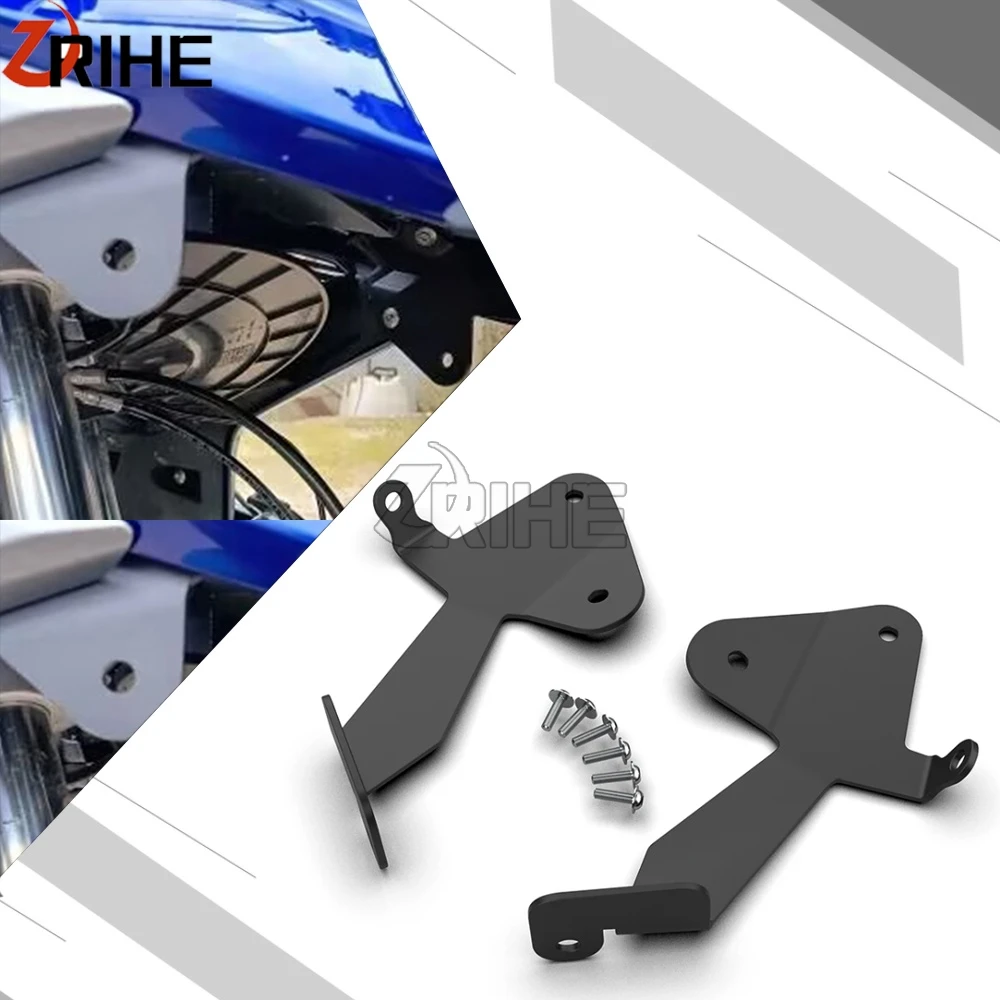 

For BMW F750GS F850GS 2017-2024 F800GS 2023 2024 Fog Lights Auxiliary Bracket Light Mounts Spotlight Bracket Spot Light Holder