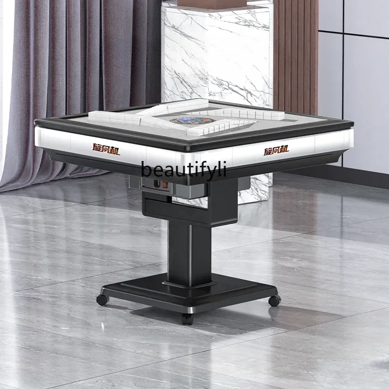 

13Mahjong Machine Push-Free Automatic Home Use Folding Dining Table Dual-Use Electric Mute Mahjong Table