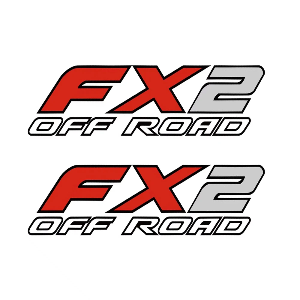 Pegatina todoterreno Pickup FX2 para Ford F Series Toyota Hilux Tacoma, calcomanía Universal de vinilo para camión, accesorios de sintonización automática