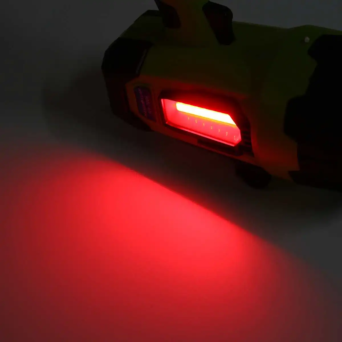 800 W 12000 mA superhelle LED wasserdicht wiederaufladbar Doppelkopf-Suchscheinwerfer Handtaschenlampe Arbeitslicht Scheinwerfer Flutlicht