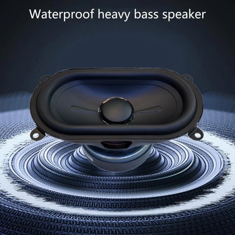 ลำโพงแม่เหล็กภายนอก D0UA 3x6inch พร้อมเอาต์พุตเสียงเบสลึกสำหรับโครงการ DIY