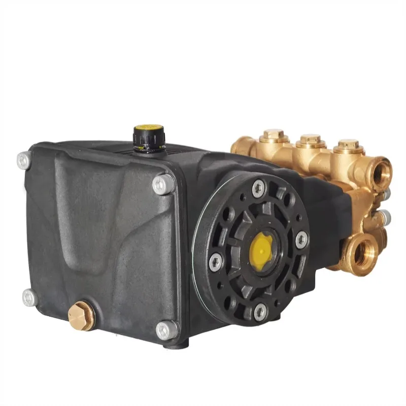 ST-N 15-23 Lpm 250-350 bar Bomba de émbolo BOTUO Triplex con cabezal de latón para lavado de alta presión