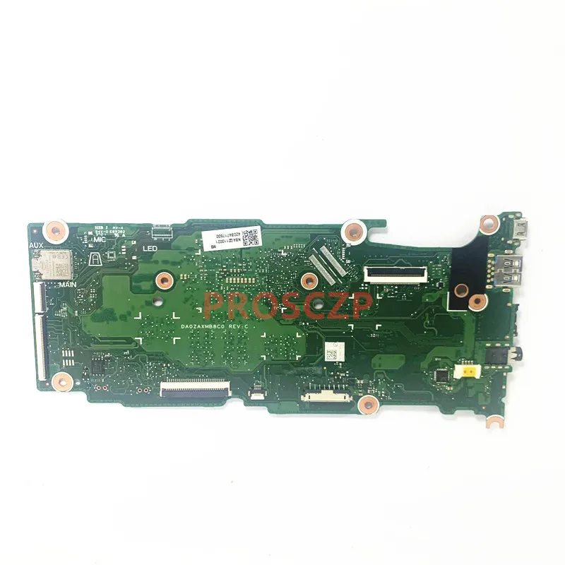 DA0ZAXMB8C0 Mainboard For Acer Chromebook CB317-1H Laptop Motherboard NBAQ211002 With SRKH0 N4500 CPU 100% Tested Working Well