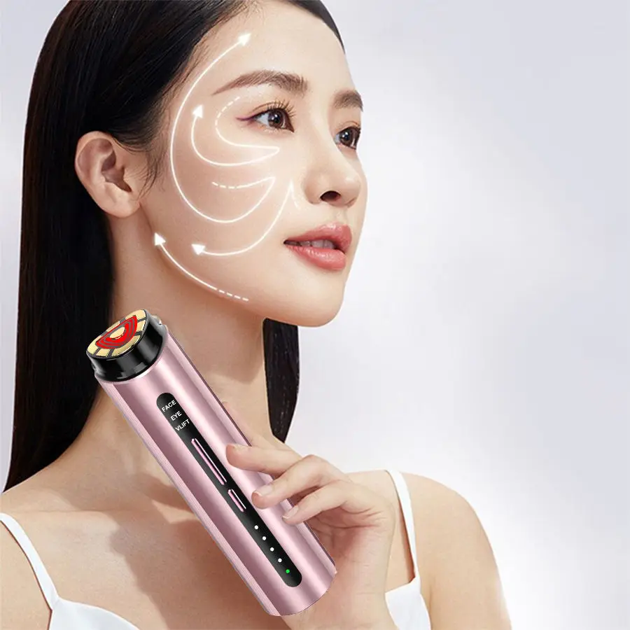 Dispositivo de estiramiento de la piel antienvejecimiento, máquina de belleza para estiramiento Facial, tratamiento de rejuvenecimiento, herramienta de cuidado Facial para uso doméstico