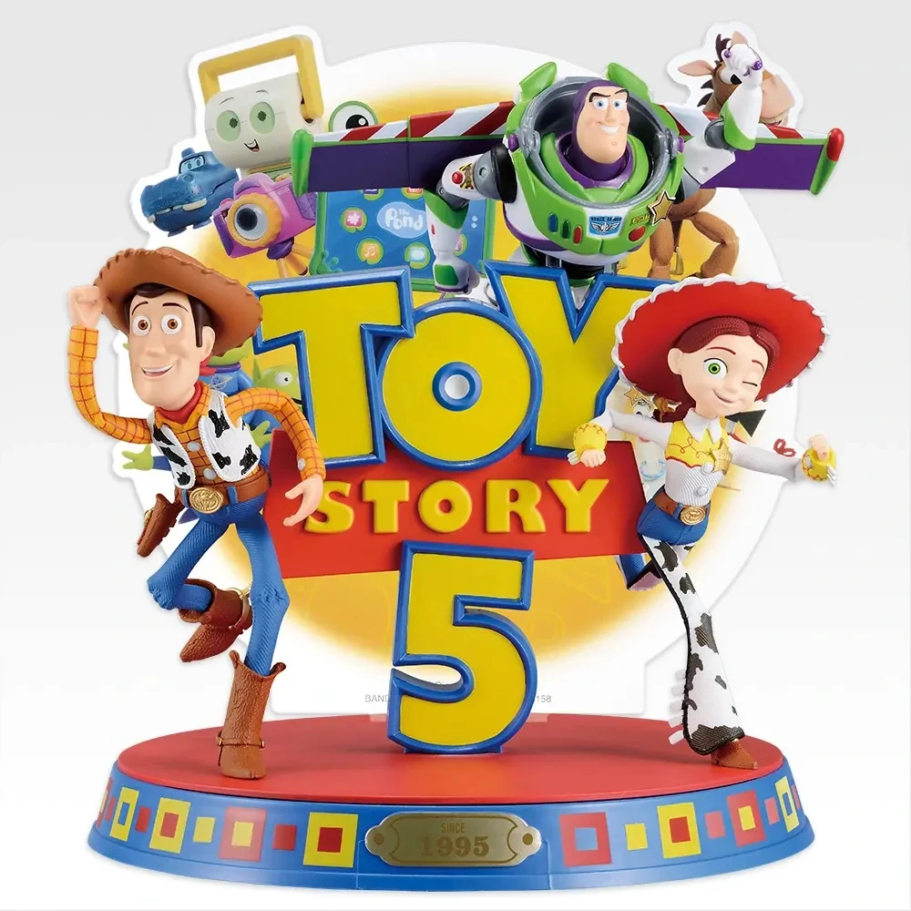 Genuine Bandai Ichiban Kuji Toy Story 5 A Prize 30Th Anniversary Diorama Figure Woody Jessie Bullseye Figure