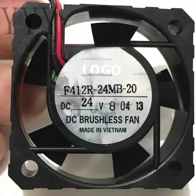 ДЛЯ COPAL F412R-24MB-20 DC 24 В 40x40x12 мм 2-проводной серверный квадратный вентилятор ДЛЯ COPAL F412R-24MB-20 DC 24 В 40x40x12 мм 2-проводной серверный квадратный вентилятор