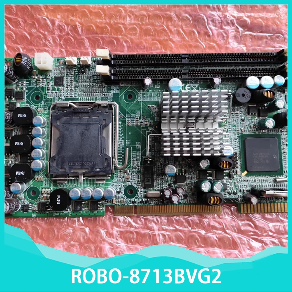 

BIOS:R1.00.W3 B9304472AB18713B820 Industrial control motherboard ROBO-8713BVG2