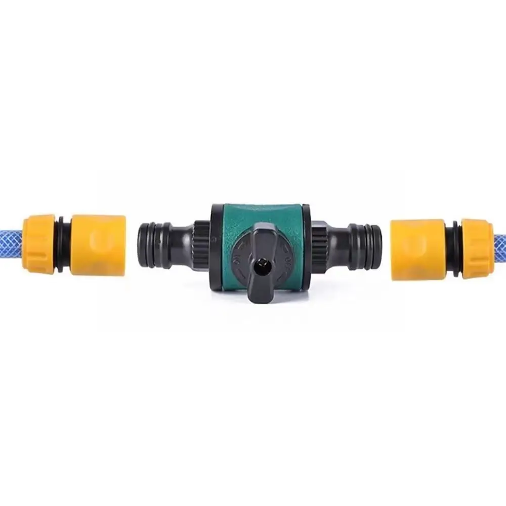 

1Pc Garden Hose Pipe quick connector Plastic Valve Thread Agriculture Garden Watering Prolong Hose Adapter Switch