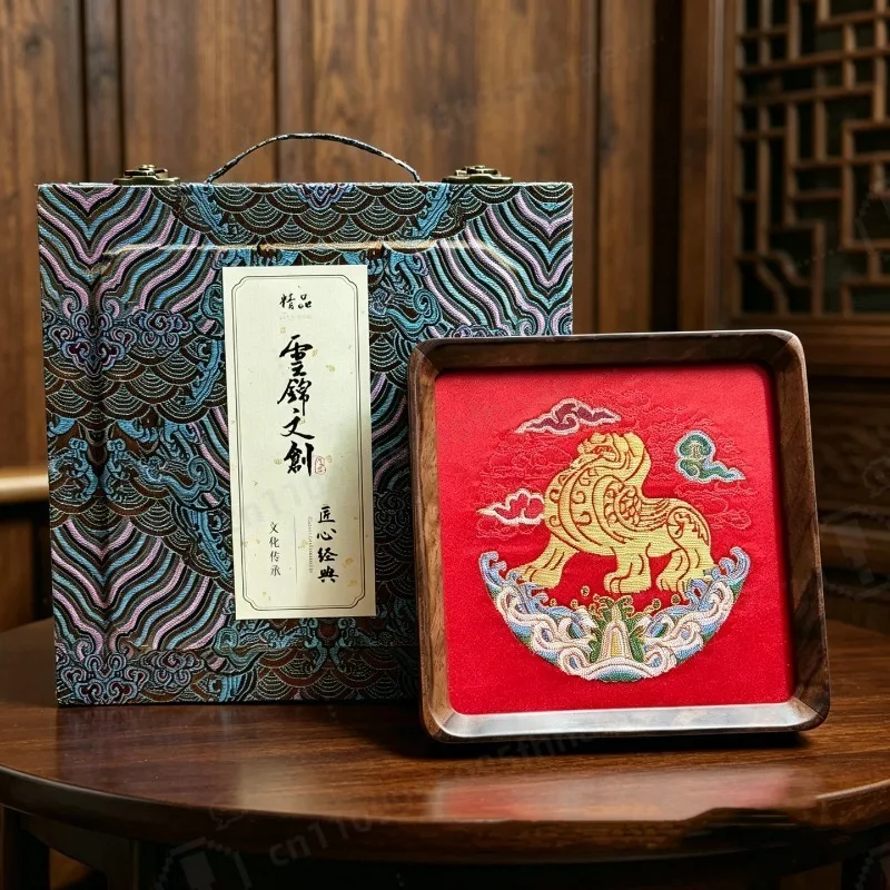 Nanjing Yunjin Brocade Cultural Gift, Chinese Intangible Cultural Heritage Craft Souvenir
