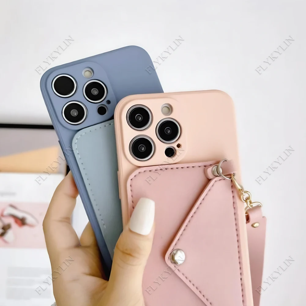 Mode Armband Brieftasche Telefon Fall Für Xiaomi Redmi 14C 13C 5G 12C 10C 9C A3 A2 A1 12 10A 9 Stoßfest Silikon Handtasche Abdeckung