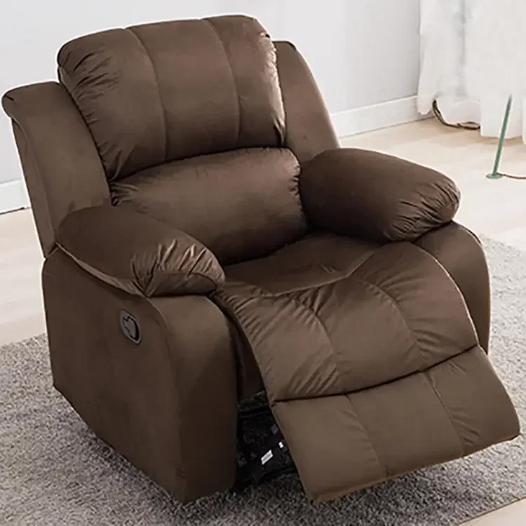 Luxury Modern Living Room Multifunctional Smart Electric Recliner Single Leather Sofa Leisure Chair Genuine Leather Reclining