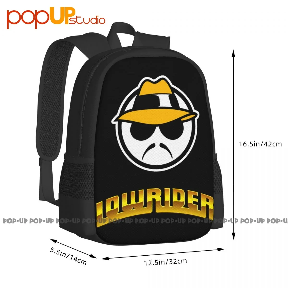 Vintage 90S Car Magazine Low Rider Backpack Large Capacity Print Training Sports Style Bags For Travel