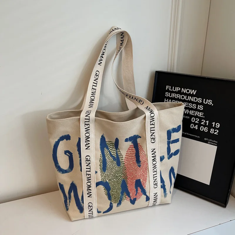 

Fashion Letter Tote Bag for Women Designer Luxury Bag Stylish Large Capacity Ins Trendy Casual Shoulder Crossbody Bag