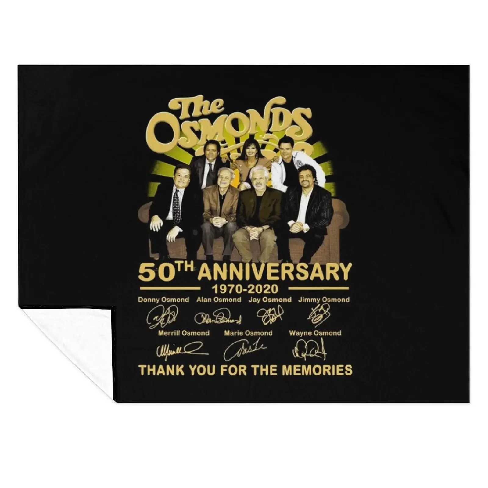 

Beautiful Model Funny Donny Osmond Woman Listen This Legend Gift For Awesome For Movie Fans Throw Blanket